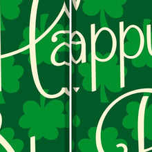 Separador de ambientes de arte irlandés reversible de tres paneles