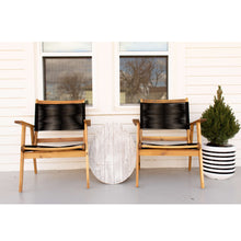 Huevo grande de madera blanca rústica de 24