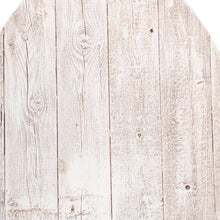 Huevo grande de madera blanca rústica de 24