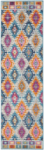 5’ X 7’ Multicolor Ogee Pattern Area Rug