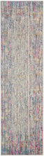 2’ X 3’ Ivory Abstract Striations Scatter Rug