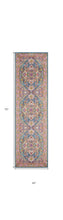2’ X 3’ Teal And Pink Medallion Scatter Rug