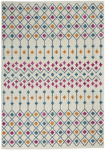 2’ X 3’ Ivory Jewels Geometric Scatter Rug