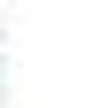 4’ X 6’ Ivory And Blue Distressed Area Rug