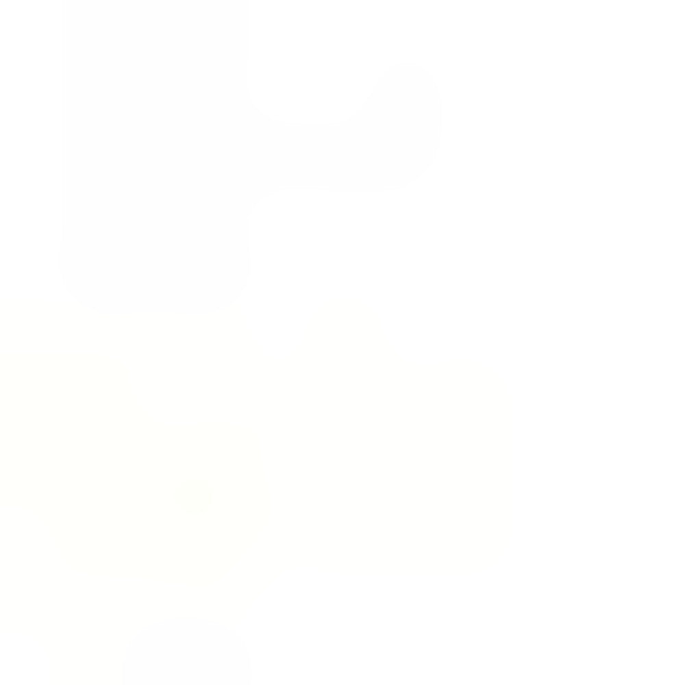 4’ X 6’ Ivory And Blue Distressed Area Rug