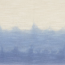 Blue Ombre Tasseled Lumbar Pillow