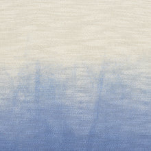 Blue Ombre Tasseled Throw Pillow