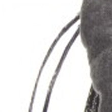 獨特的錫灰色粗毛枕頭