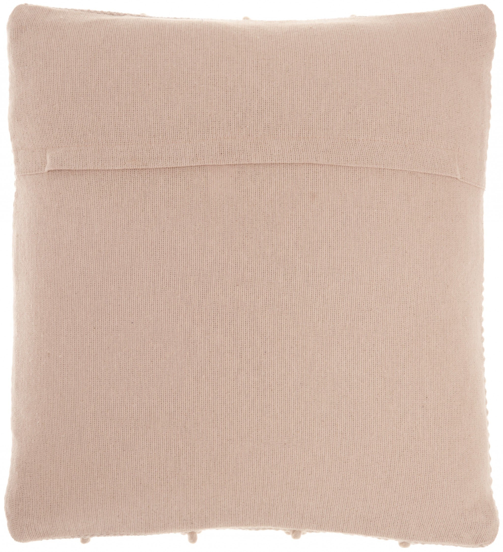 Rose Pink Chevron Detail Throw Pillow