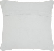 Pale Blue Chevron Detail Throw Pillow