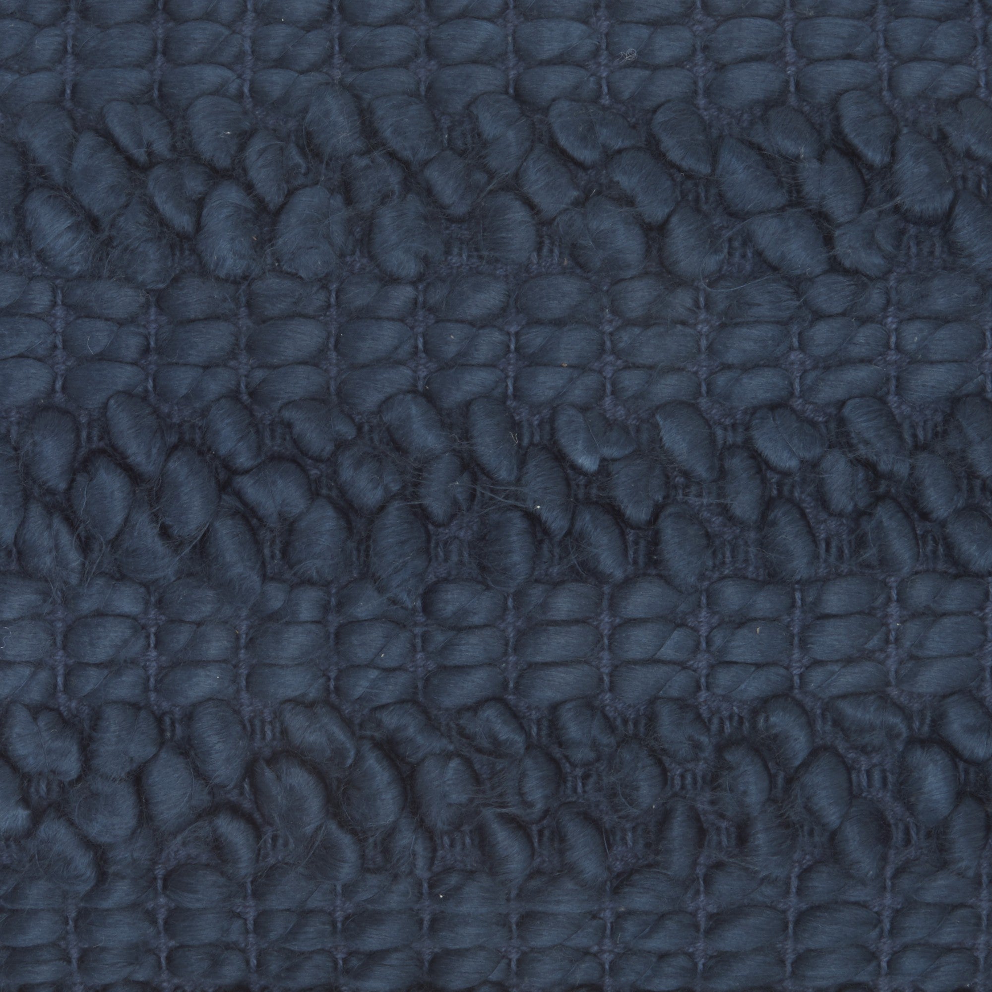 Dark Blue Pom-Pom Detailed Lumbar Pillow