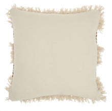 Clay Diamond Patterned Throw Pillow
