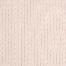 Chevron trenzado rosa claro Cojín