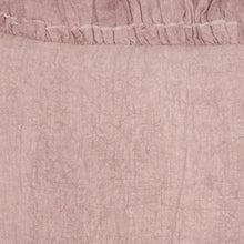 Dainty Ruffle Edged Pink Throw Pillow