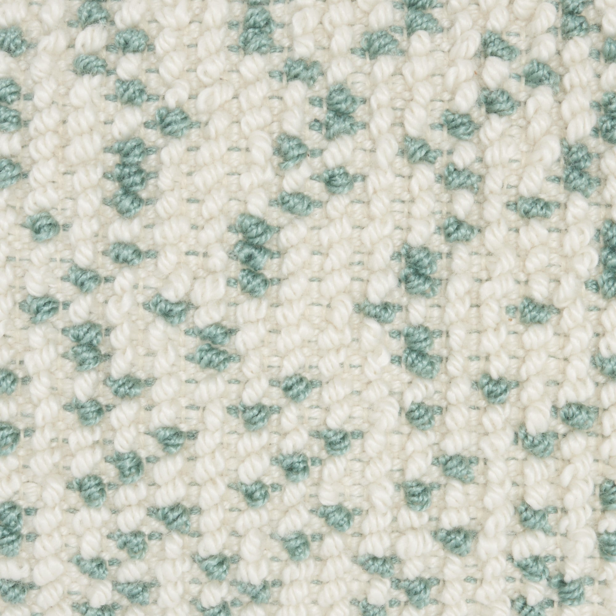 Light Blue Dotted Lumbar Pillow