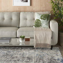 綠色和象牙色熱帶樹葉抱枕