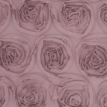 Tea Pink Embossed Rose Lumbar Pillow