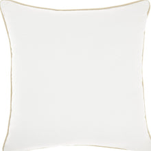 Cream Sequined Ombre Throw Pillow