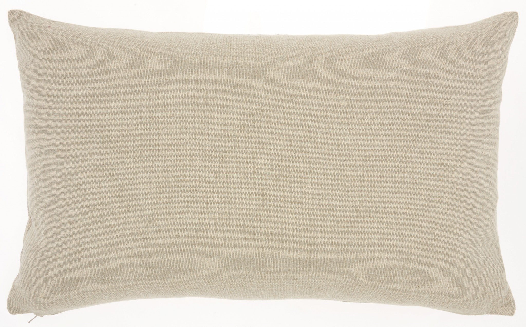 玫瑰金和白色牛皮腰靠枕