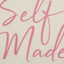 Self Made Pink Decorative Lumbar Throw Pillow