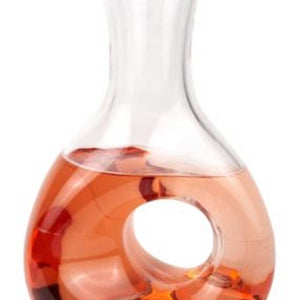 O So Pretty 10 Mouth Blown Crystal Carafe