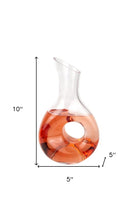 O So Pretty 10 Mouth Blown Crystal Carafe