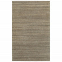 3’ X 8’ Two-Toned Brown And Beige Indoor Runner Rug