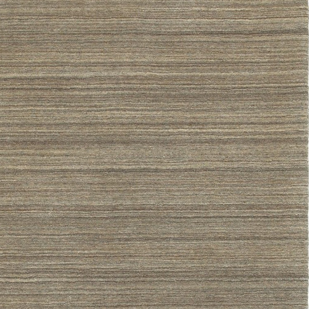 3’ X 8’ Two-Toned Brown And Beige Indoor Runner Rug