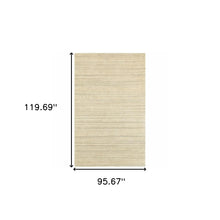 4’ X 6’ Two-Toned Beige And Grayarea Rug