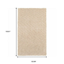 7’ X 10’ Modern Soft Tan Indoor Area Rug