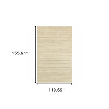 4’ X 6’ Two-Toned Beige And Grayarea Rug