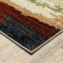2’ X 8’ Modern Abstract  Indoor Runner Rug