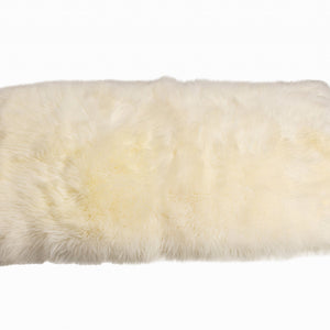 3' X 5' Natural Rectangular Sheepskin Area Rug