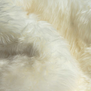 2' X 5' Natural Rectangular Sheepskin Area Rug