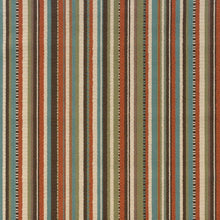 2’X8’ Green And Brown Striped Indoor Outdoor Runner Rug