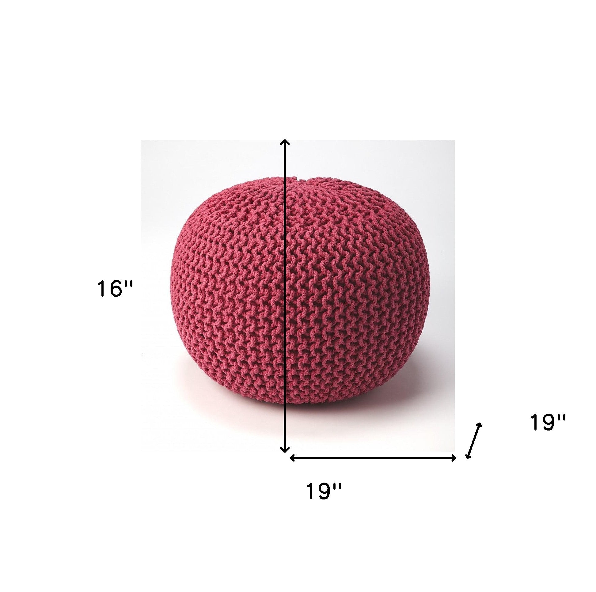 Puf Otomano Cool Rosa Fucsia