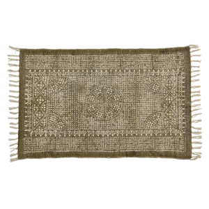 2' X 3' 膩子仿舊獎章散佈地毯