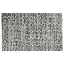 5’ X 8’ Blue And Gray Ogee Area Rug