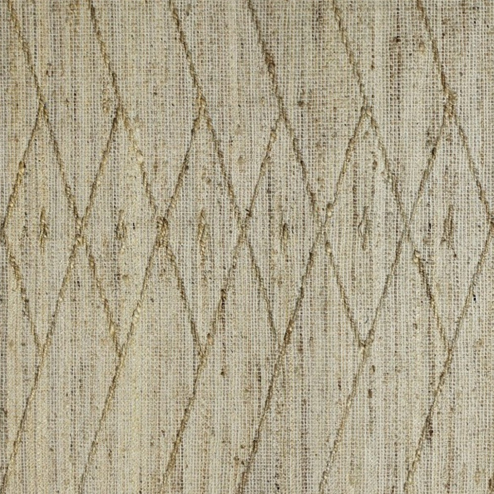 4’ X 6’ Beige Distressed Tribal Area Rug