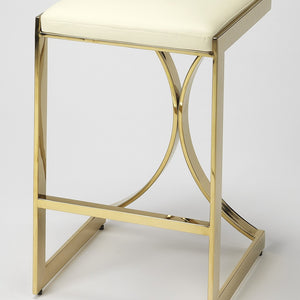 Gold Plated Counter Stool