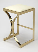 Gold Plated Counter Stool
