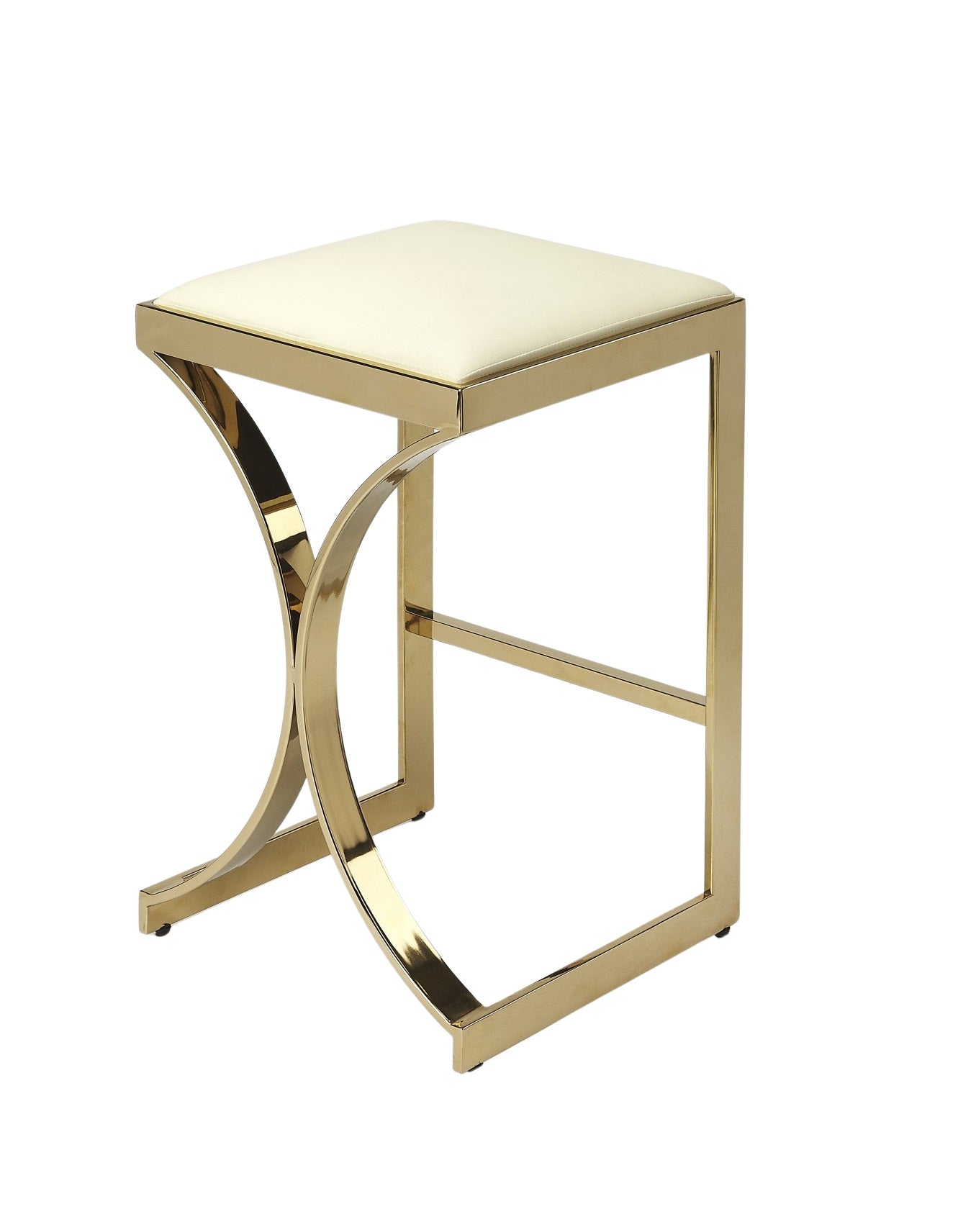 Gold Plated Counter Stool