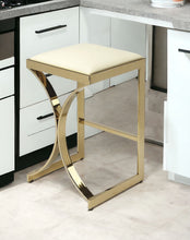 Gold Plated Counter Stool