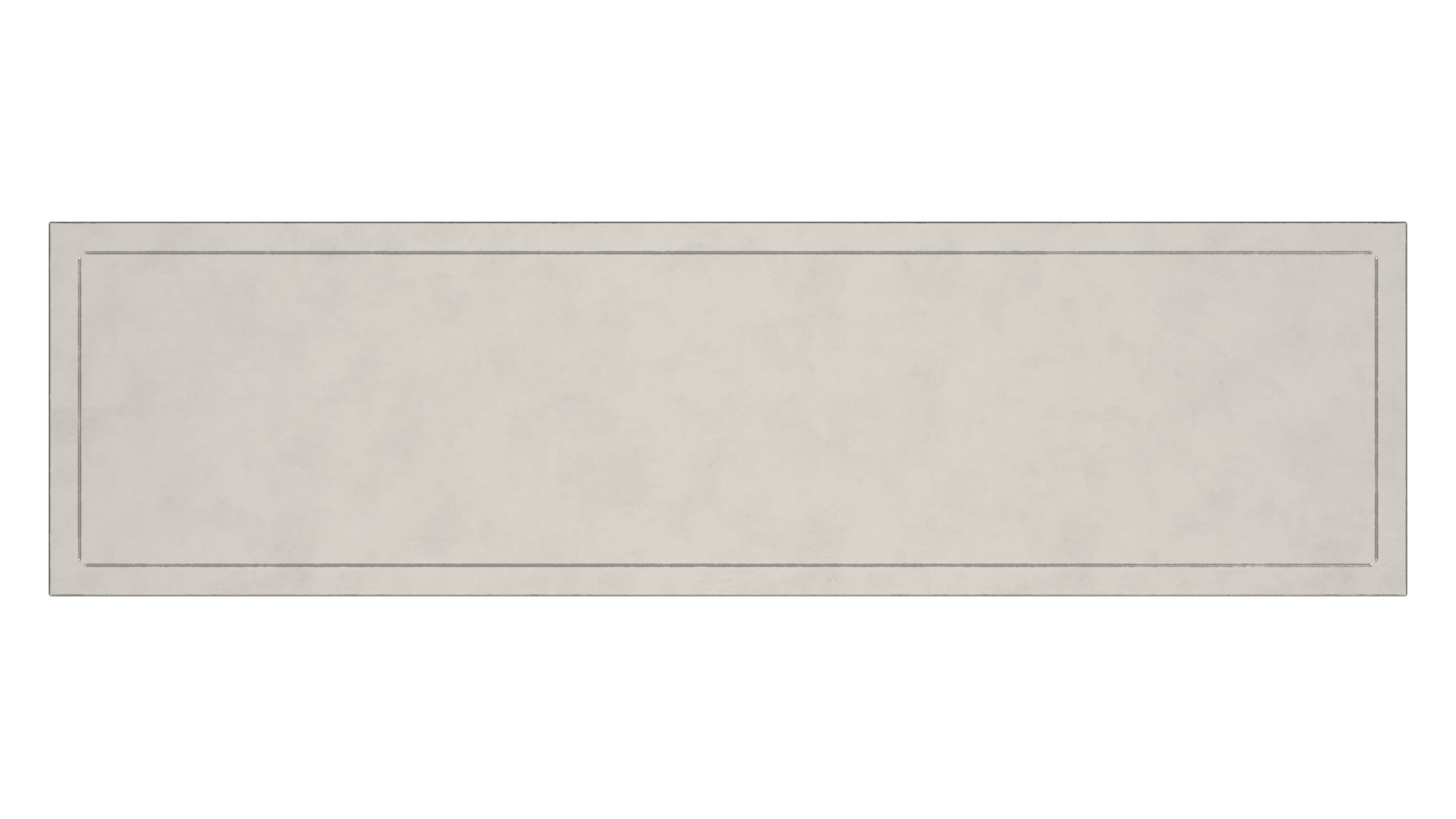 Sleek Modern Brushed Nickel Bench