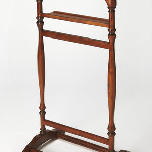 Judson Olive Ash Burl Valet Stand