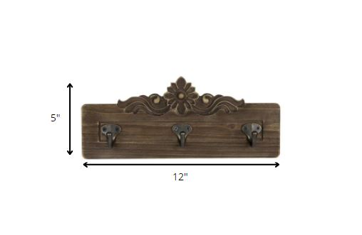 Traditional Wooden Wall Hooks