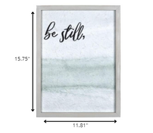 Be Still Framed Wall Art