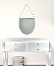 Ceramic Green Hanging Planter