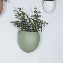 Ceramic Green Hanging Planter