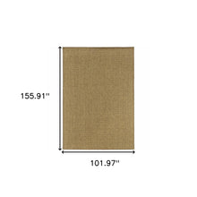 2’X8’ Solid Tan Indoor Outdoor Runner Rug